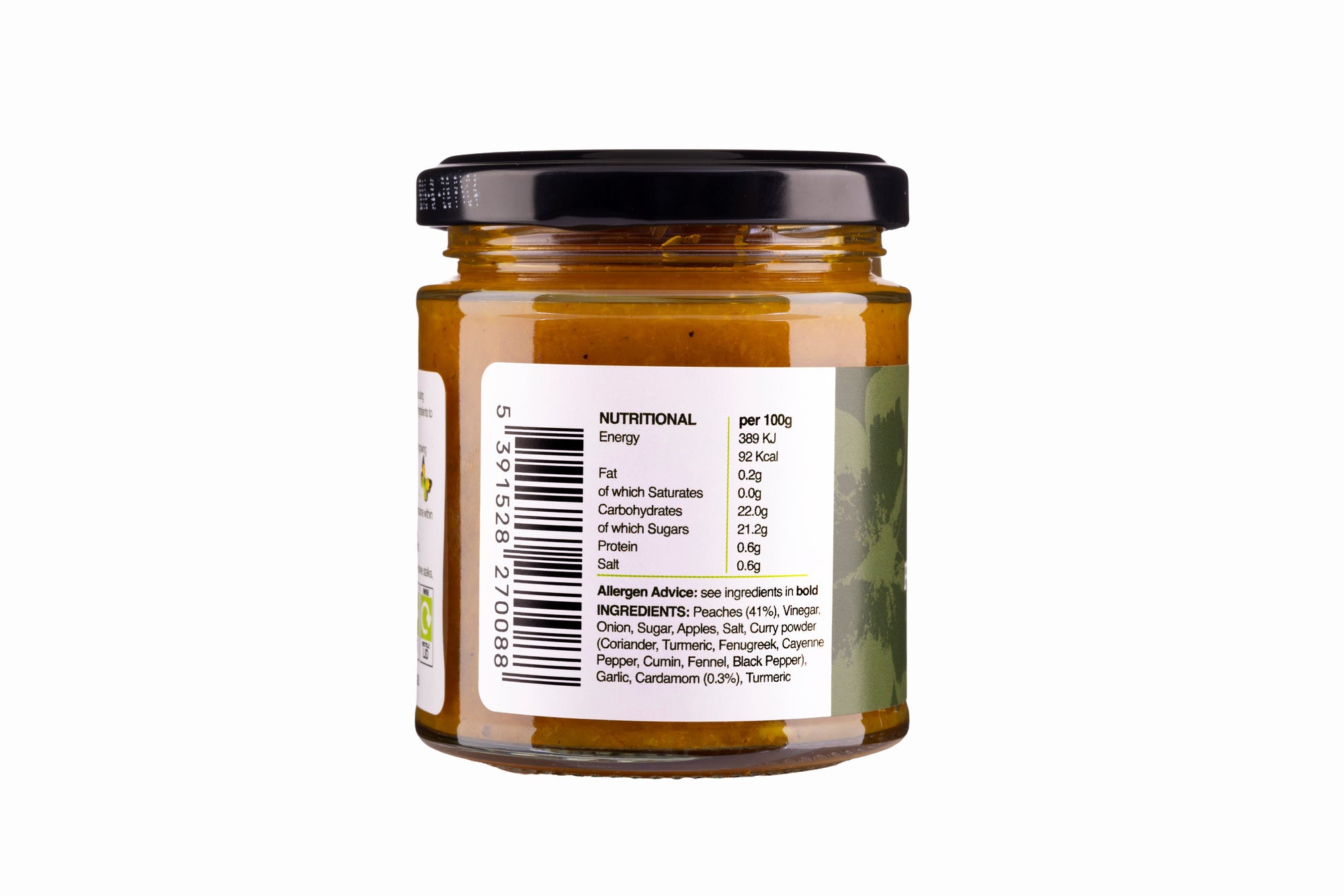Peach & Cardamom Chutney 200g