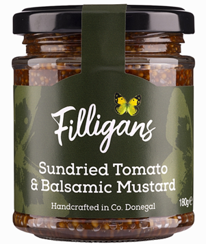 Sundried Tomato & Balsamic Mustard 180g